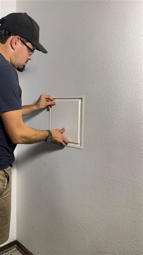 Brad Royce on Instagram: "#ad Most access doors = bulky and clunky. The @fittes Access Panel is the smarter upgrade. Available in 8x8 and 12x12, you can choose Framed for an easy DIY install — no studs, no visible latches, paintable to match your wall. If you’re after a completely seamless look, the Flush panel muds right into the wall with no visible frame. Perfect for plumbing shut-offs, electrical panels, or hiding cable clutter. Comment “Fittes” for the link."