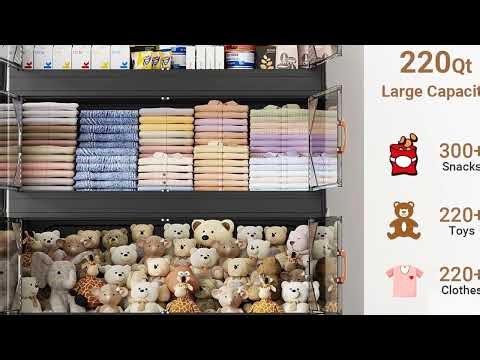 Maximize Your Space with Stackable Storage Bins | Organize Your Home Like a Pro!