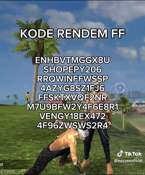 Kode Redeem Garena Free Fire Terbaru Hari Ini