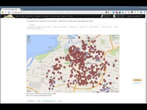Plotting archived caches only on a map