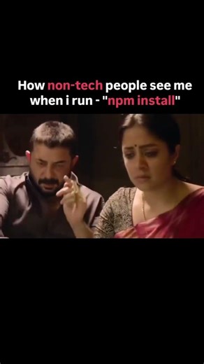 NPM developer 😜🤣 #coding #npm #package
