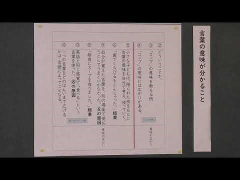 小５国語（光村図書）見立てる・言葉の意味が分かること②