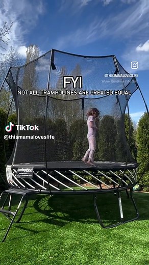 Why a @Springfree Trampoline Canada Trampoline is the Safest Option for Your Kids