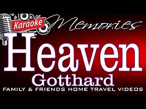 Heaven (Acoustic Version) - Gotthard [Karaoke Music Left, Vocals Right]