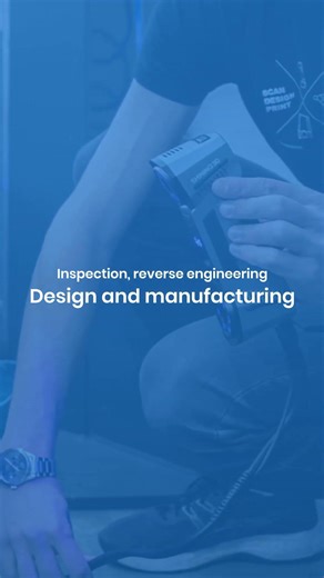 Hybrid 3D Scanning for Engineering, Quality Control & Product Design