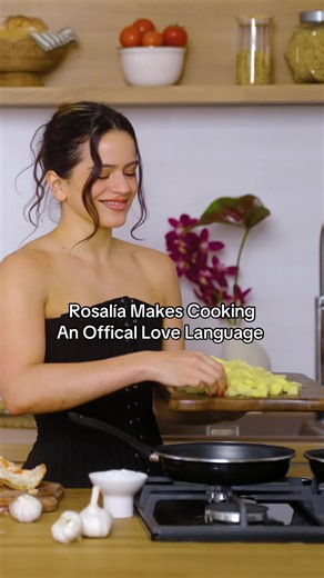Rosalía Declares Cooking the Official Love Language for Valentine's Day