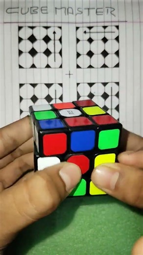 1 M view how to solve 3by3 rubik's cube 💯😯 #rubikscube #viralshorts