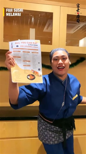 Fuji Sushi on Instagram: "Good news for sushi lovers. Our All You Can Eat program at Fuji Sushi is now extended until 28 February 2026, allowing you to enjoy more time with your favorite sushi in a comfortable and welcoming setting 🏮🍣 Thank you for the continued support—we can’t wait to serve you again ✨✨ #FujiSushi #AllYouCanEat #Sushi #Sashimi #JapaneseFood #FoodExperience #JakartaFoodies #Jakarta #Foodies #blokm"