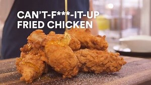 Fried chicken: everybody loves it. Making it, however, can be a stressful guessing game. We want you relaxed and happy when you’re cooking up a big batch of the crispy stuff, so here it is: a fried chicken recipe that’s almost impossible to f* up. Happy National Fried Chicken Day! chfstps.co/2fhaB6D | ChefSteps