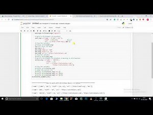 Basics of Dictionary in Python