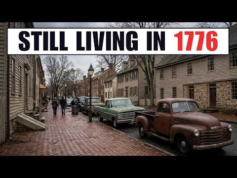 10 Towns In AMERICA Where People Still Live In Houses Built Before 1800