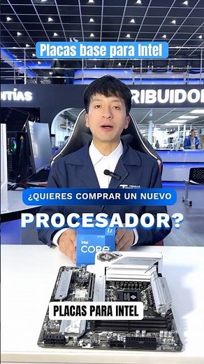 PLACAS BASE COMPATIBLES con tu Procesador Intel #motherboard