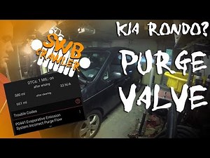 2008 Kia Rondo Evap Purge Valve install - P0441