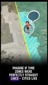 Time zones look very strange 🕘🌍 #greenwich #america #geography