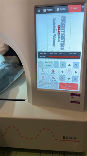 Poolin Embroidering Machine #Poolin embroidery #machineembroidery