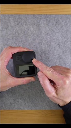 GoPro MAX how to remove and put back the Lens Caps