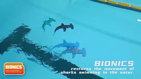 Remote Control Diving Shark Toys, Simulation RC Shark, Summer Water Toys for Swimming Pool & Bath, Ideal Gifts for 6+ Year Old Kids Boys(Blue)