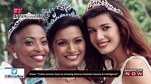 13K views · 317 reactions | Diana Hayden on Miss World & much more, in this exclusive interview with Mirror Now 'Indian women have an amazing balance between beauty & intelligence' - Diana Hayden #DianaHayden #MissWorld #MissIndia | Femina Miss India | Facebook