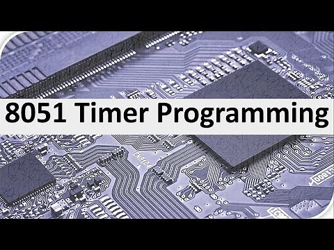 8051: Timer0 Mode1 Programming Example
