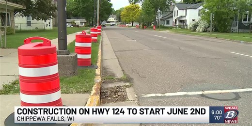 Construction on HWY 124 to Start June 2nd