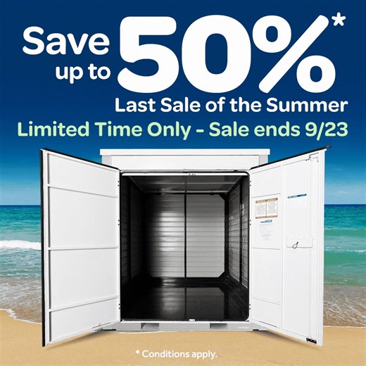 27 shares | Need moving and storage services this late summer and fall season? Get the best deal possible today by booking your portable storage container delivery and saving up to 50% off your first month's rent with promo code SAVE50! Offer ends on 9/23, so don't wait to save big today! | 1-800-PACK-RAT | Facebook