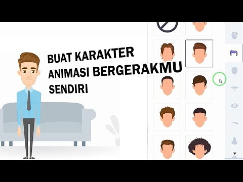 Cara Membuat Karakter Animasi Diri Sendiri Bisa Bergerak dan Berbicara