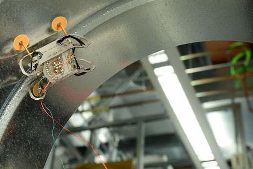 HAMR-E: Inverted and Vertical Climbing Microrobot