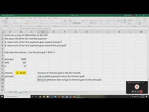 MAT 143 - Unit 3 - Payments, interest, and principal