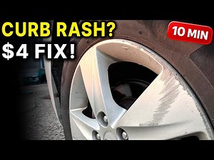 Fix Rim Curb Rash for Around $4 – DIY Wheel Repair