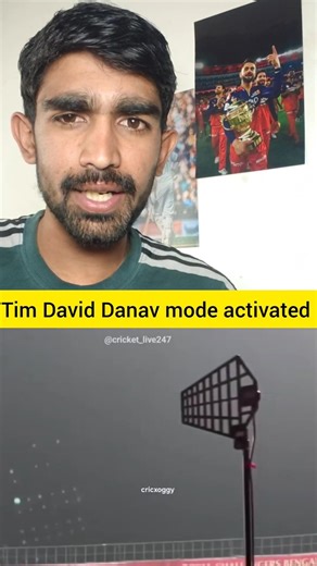 Tim David net practice for IPL 2026 , RCB Vs SRH first ipl match , Virat Kohli with Tim David