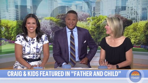 Craig Melvin and Kids Featured in 'Father And Child' Book