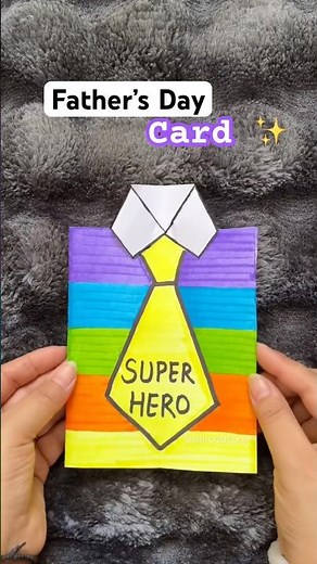 Father’s Day Card |Happy father’s Day | #fathersday #fathersdaycard #viral #diy #craft #cards #papa