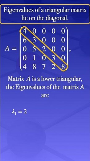 Eigenvalues