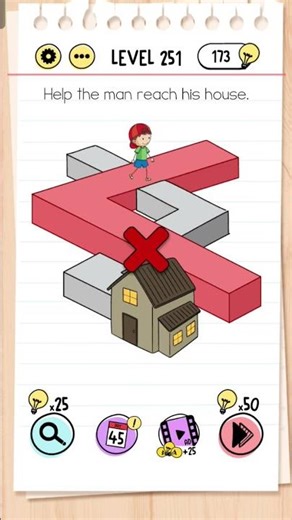 🧠 Brain Test Level 251 SOLVED! 🤯 Crazy Genius Twist!
