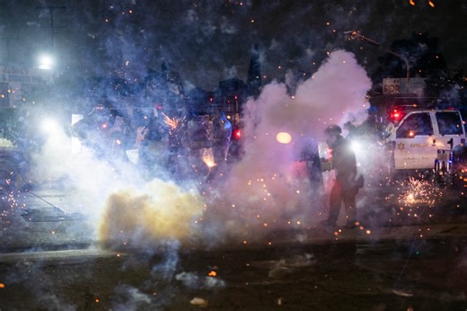 LA Riots: Cops and protesters face off as Trump sends National Guard