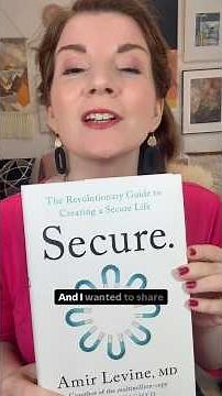 From “Attached” to “Secure”: Amir Levine’s New #bookreview