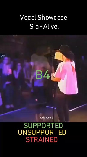 Vocal Showcase of Sia's 'Alive' Performance