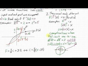 Lecture on 3.6 - The Chain Rule and Inverse Functions