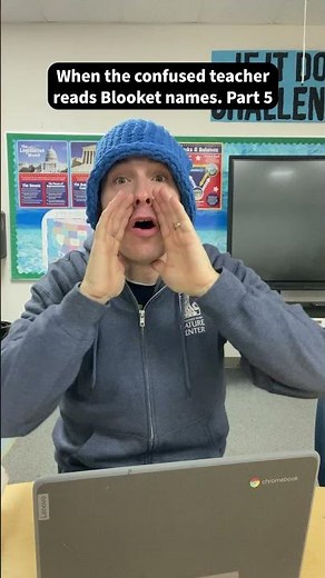 When the confused teacher reads Blooket names. Part 5 #funnyshorts #lol
