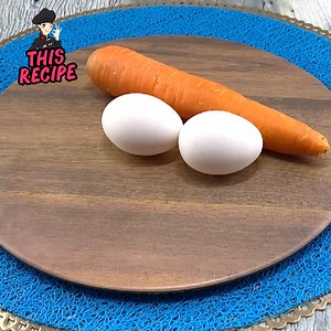 1.7M views · 43K reactions | Don't eat bread before watching this video, make this easy and delicious recipe with only 3 ingredients! Ingredients: 1 carrot; 2 eggs; Salt; Black pepper; Cheese; | Creative and Cooking | Facebook