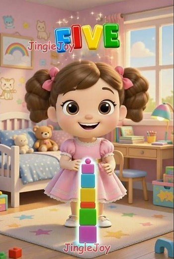 Tina Learns 123 🔢 | Fun Counting Numbers for Kids 1–10 ✨