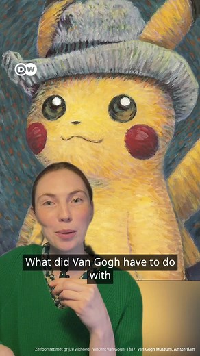 What does Vincent van Gogh have to with... Pikachu? Learn about the surprising connection between the Impressionist artist and the iconic Japanese character in our new video: (DW reporter Rosalie Engels) | DW Euromaxx