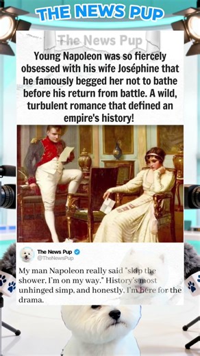 Napoleon's Unhinged Obsession With His Wife Revealed! 👀 #celebritynews #story