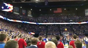 WATCH: Rupp Arena crowd handles the national anthem itself for the Kansas game. Awesome. For full coverage, download our SEC Country app: http://apple.co/2cJwARR | Kentucky Wildcats - SEC Country