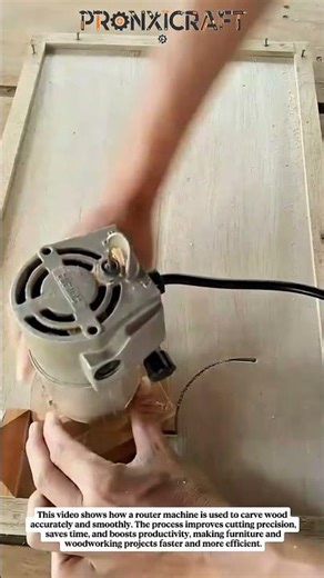 Perfect Wood Carving with Router Machine | Clean, Fast & Precise Results