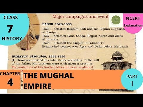 NCERT Class 7 History Chapter 4: The Mughal Empire