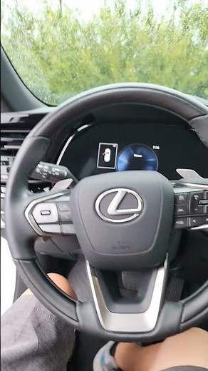 2024 Lexus RX350 base interior and start-up