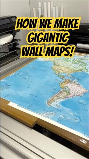 Yes, This Is Our Real Job: Making Huge Wall Maps