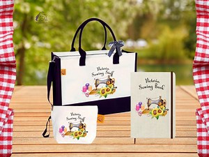 Personalized Sewing Machine Tote Bag: Custom Canvas Quilting Gift - Etsy UK