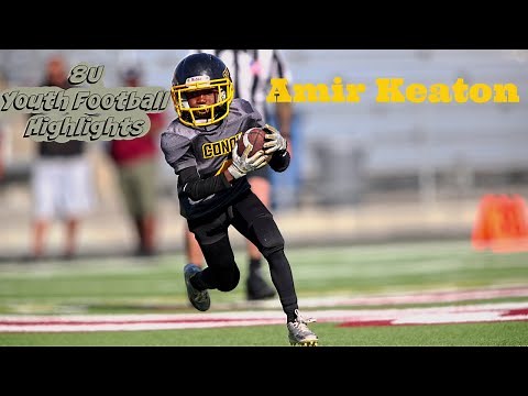 Amir Keaton 8u Youth Football Highlights